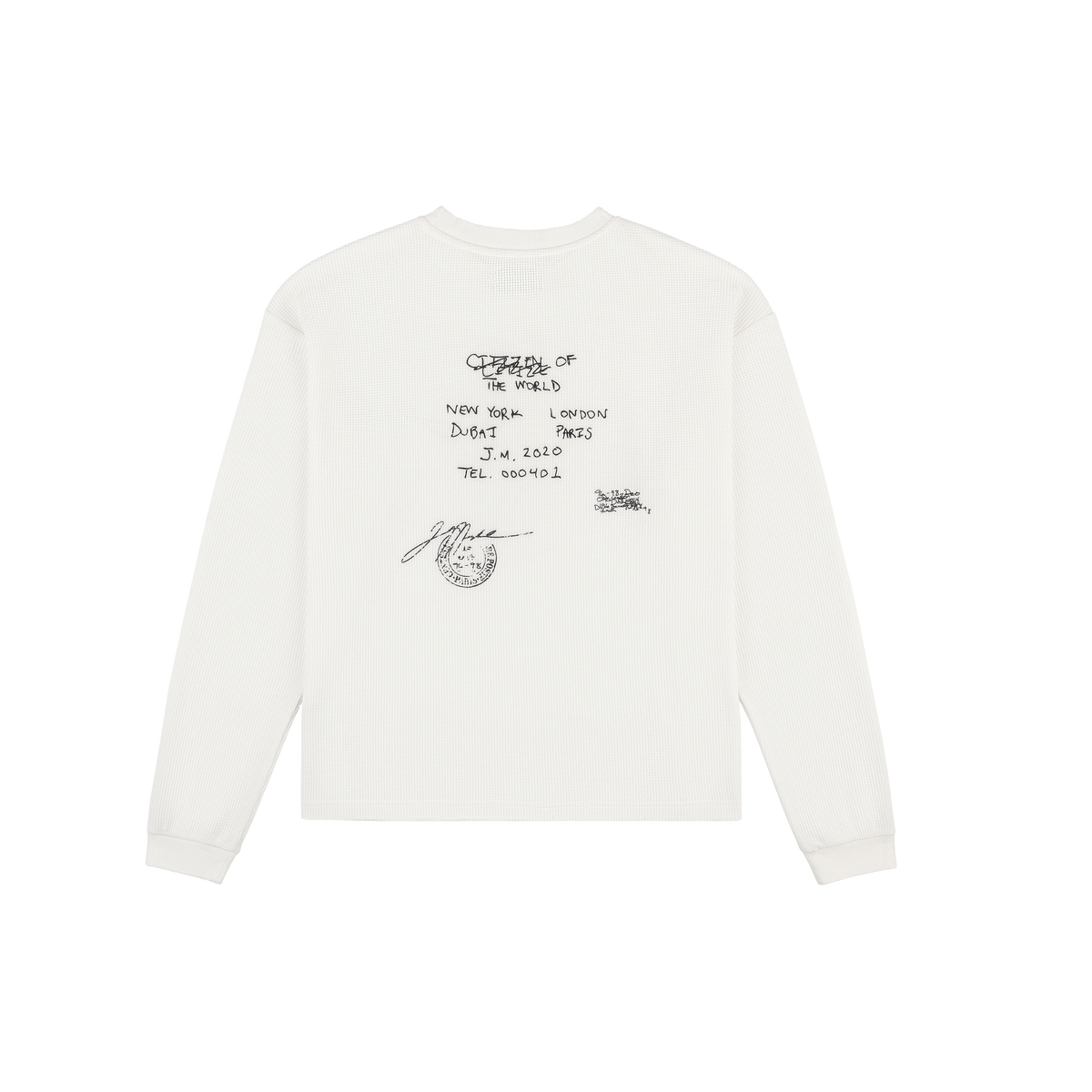 Waffle Knit Long Sleeve – JOSHUA MOHAMED