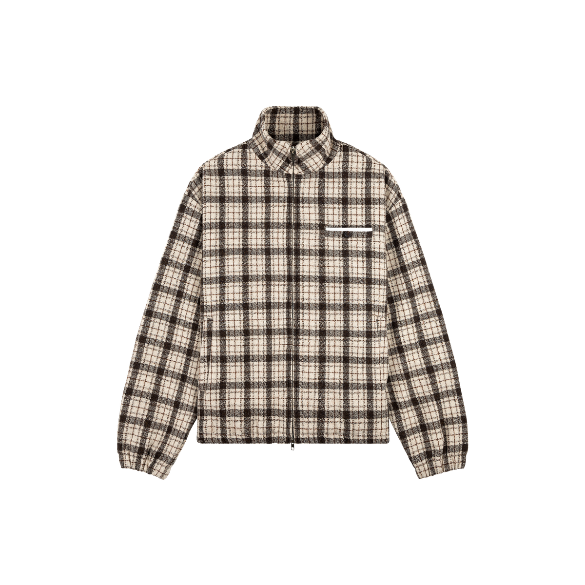 Checked Wool Jacket – JOSHUA MOHAMED
