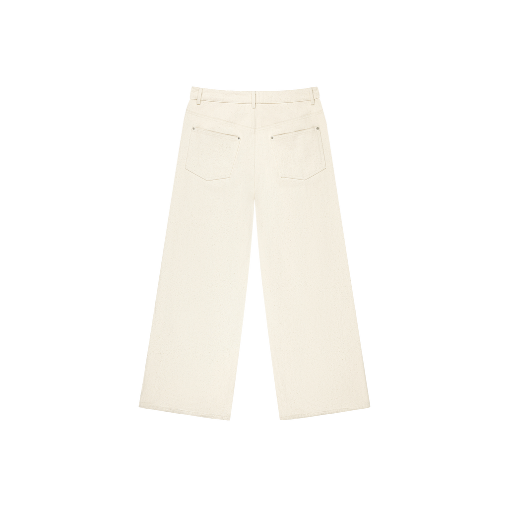 Ecru Denim Jeans – JOSHUA MOHAMED