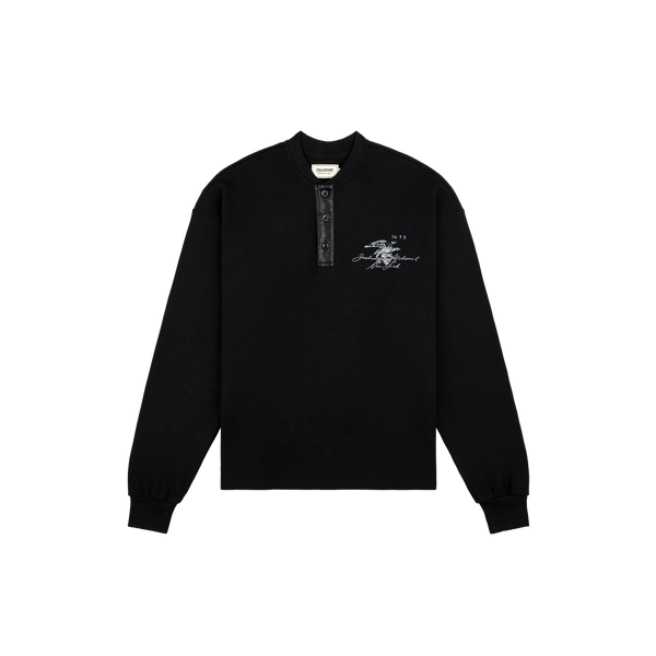 Waffle Henley Shirt – JOSHUA MOHAMED