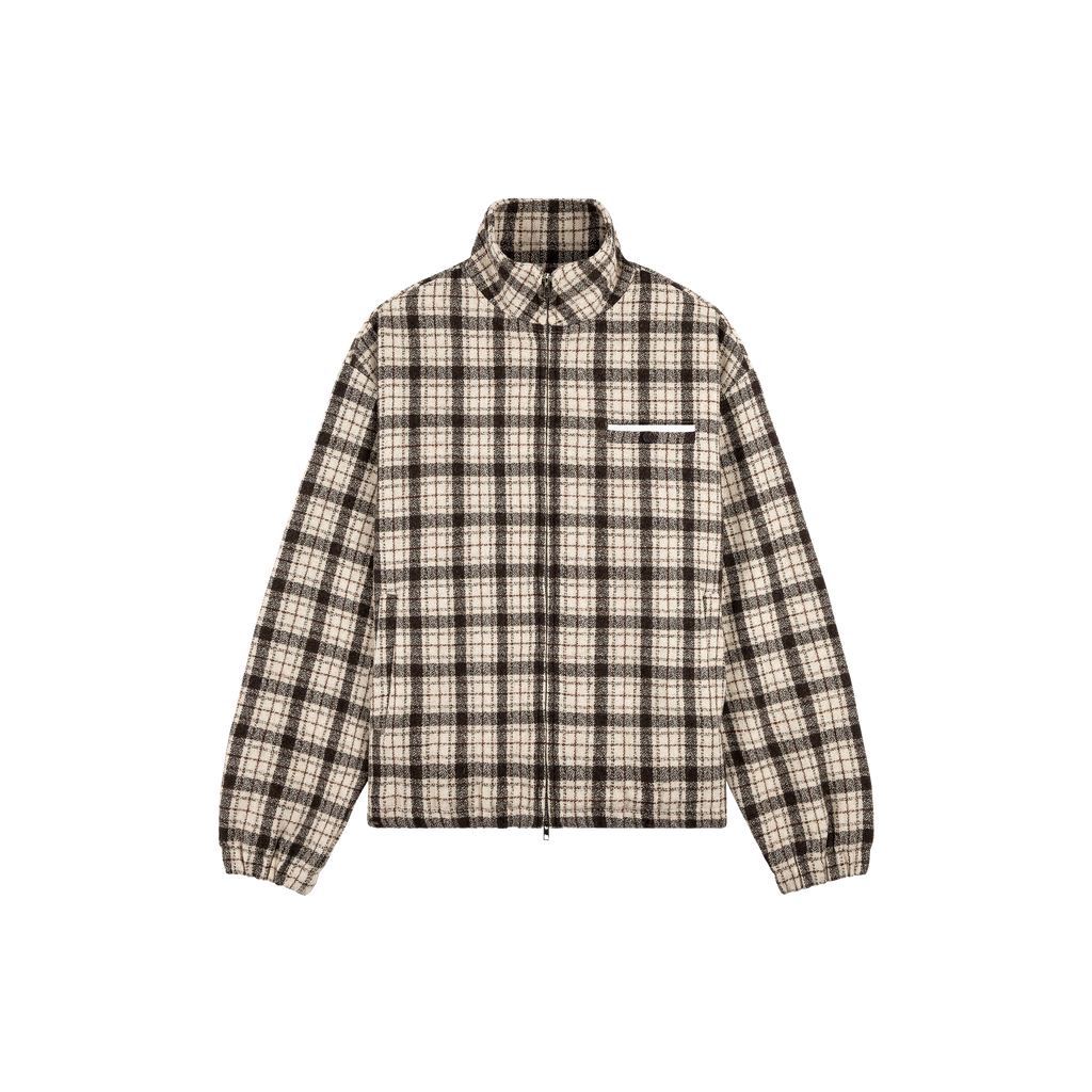 Checked Wool Jacket – JOSHUA MOHAMED
