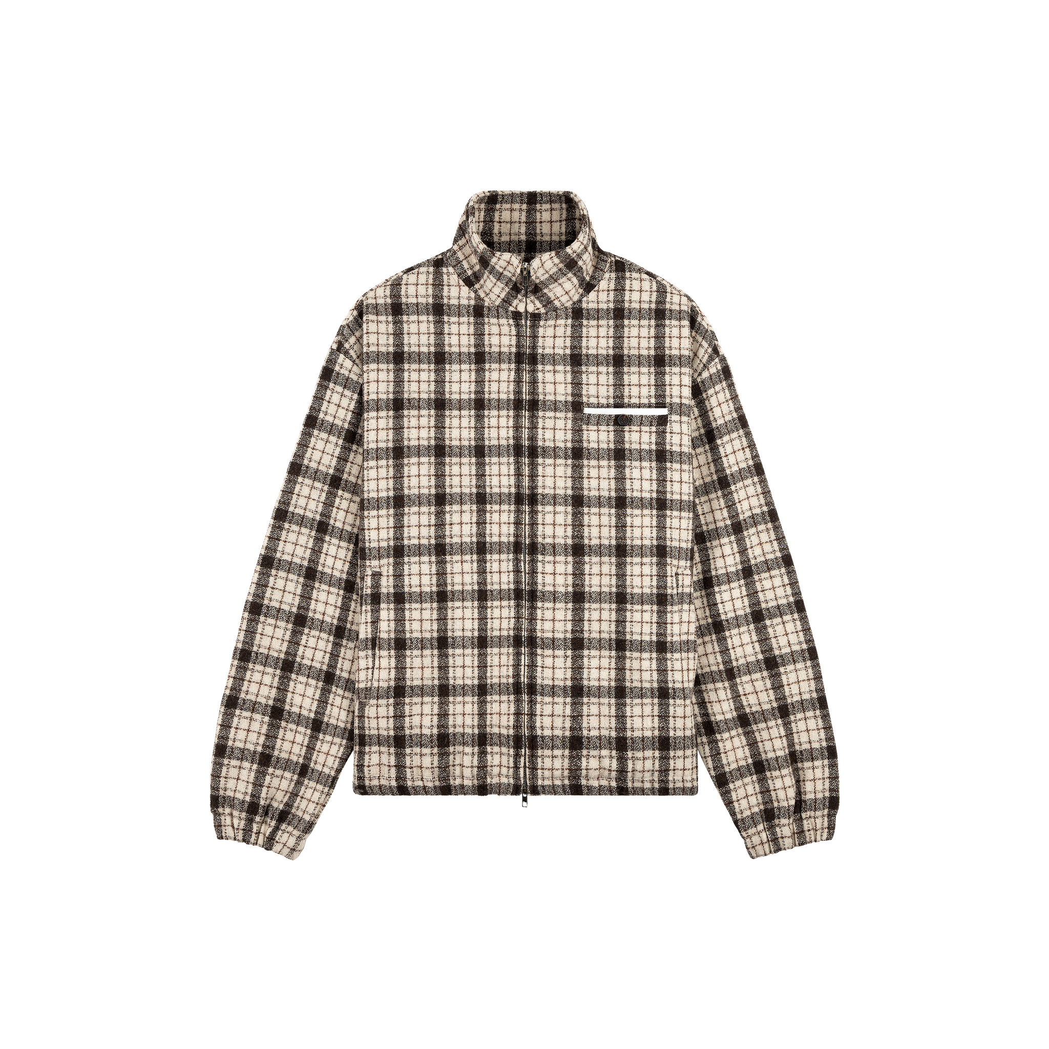 Checked Wool Jacket – JOSHUA MOHAMED
