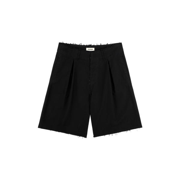 【美品】 25AW 別注Short Short Mods（Black・06） Distressed Black Shorts – JOSHUA MOHAMED