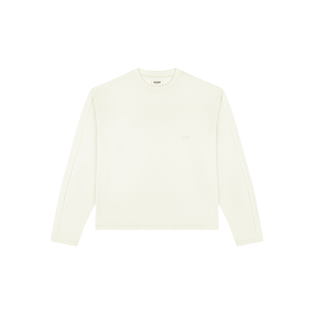 Ivory Lyocell Long Sleeve – JOSHUA MOHAMED