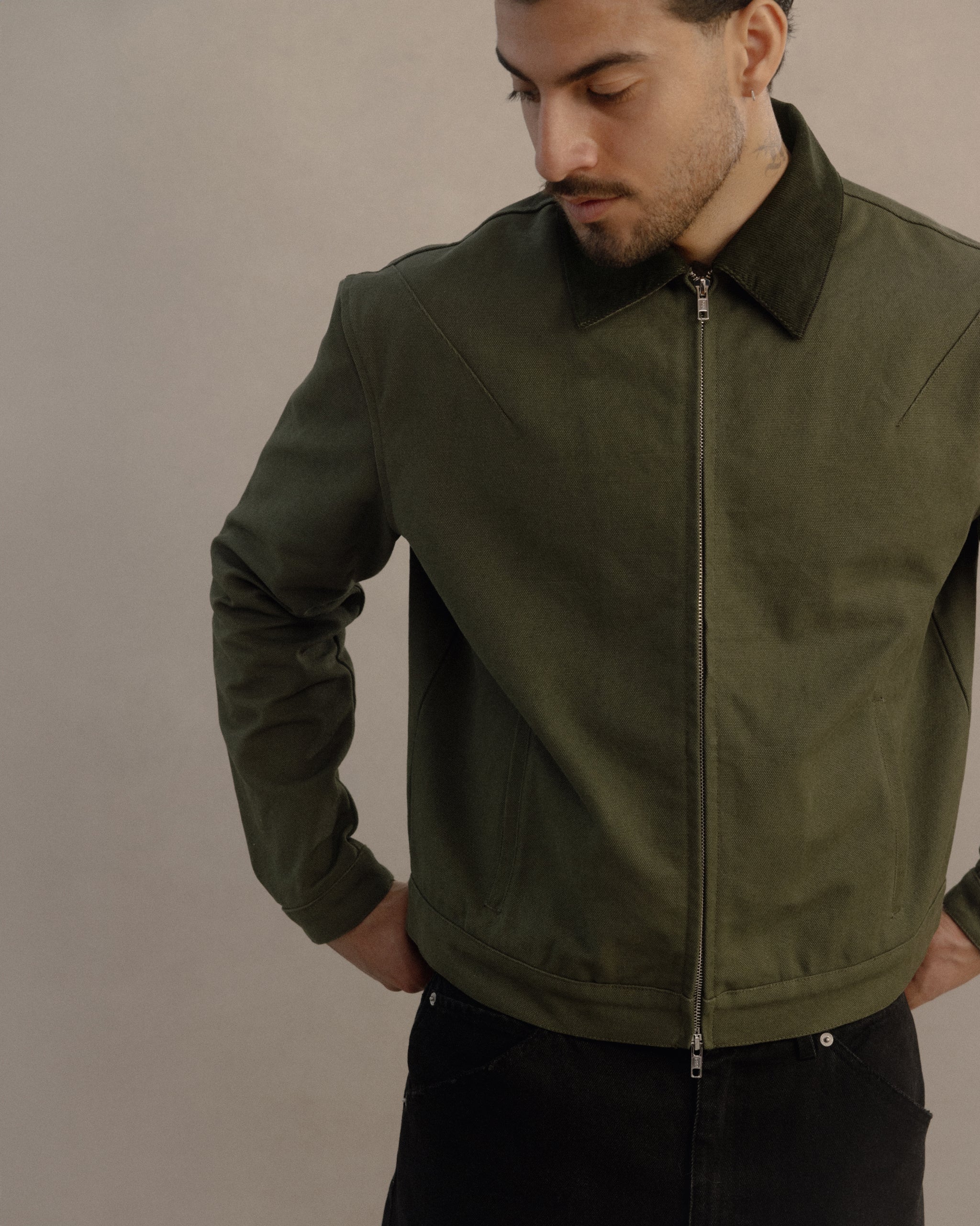 Green JM Work Jacket – JOSHUA MOHAMED